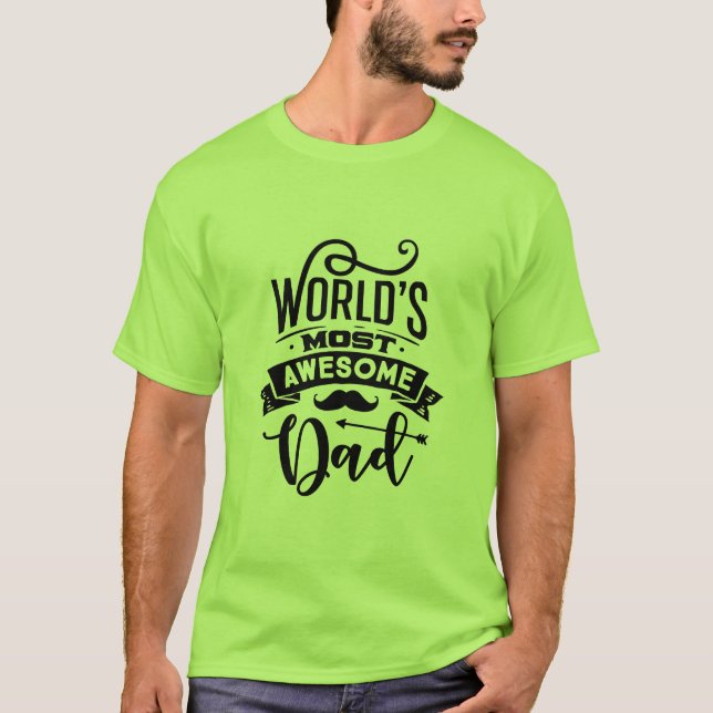 Der Phantastischste Vater-T - Shirt der Welt (Vorderseite)