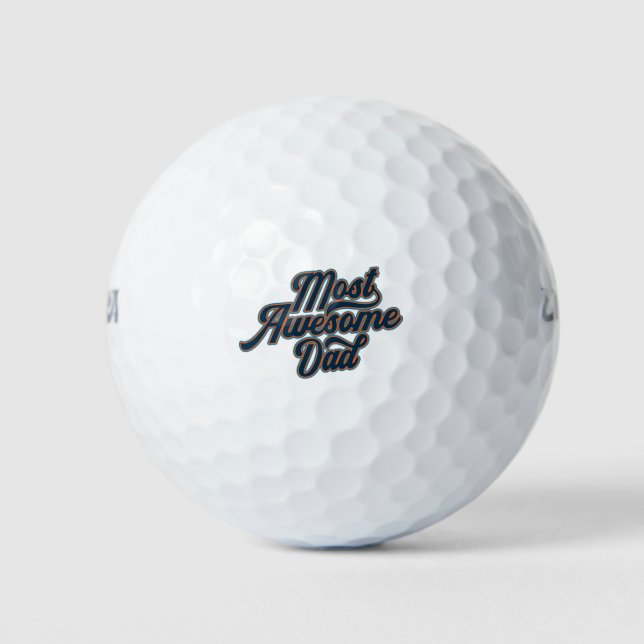 Der Phantastischste Vater Vatertag | Golfplätze Golfball (Vorderseite)