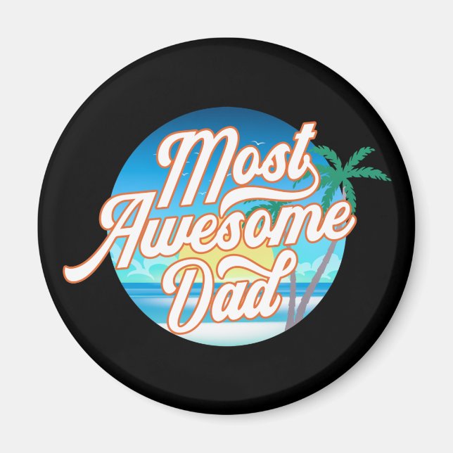 Der Phantastischste Vater Vatertag | Magnet (Vorne)