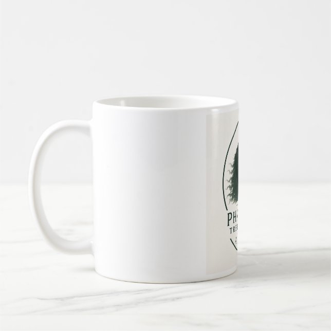 Der Phantom-Baum-Pflanzer von Athen Kaffeetasse (Links)