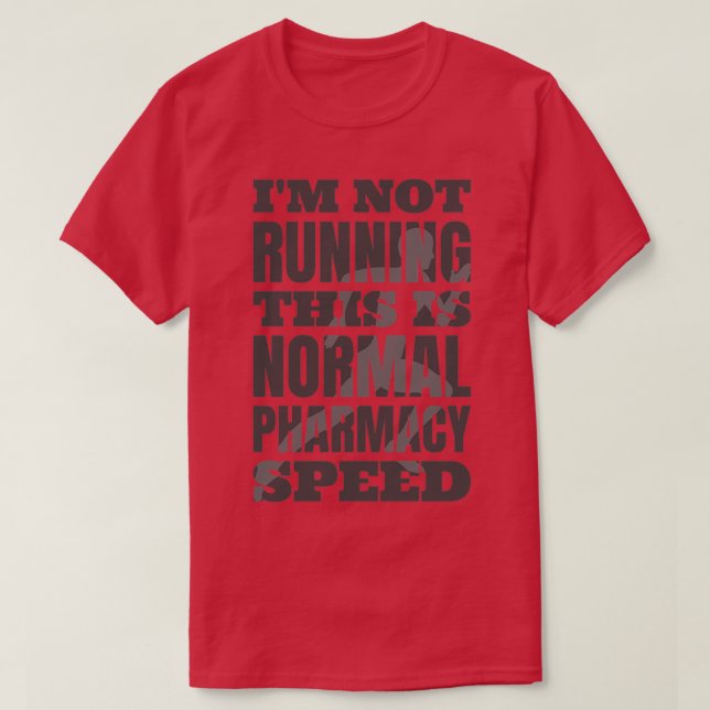 Der Pharmakologe Ix27m führt dies nicht durch T-Shirt (Design vorne)
