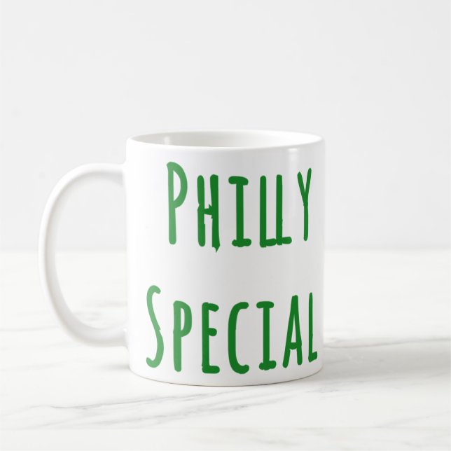Der Philly Special  Kaffeetasse (Links)