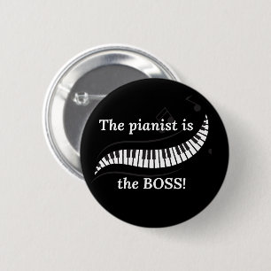 Der Pianist ist der BOSS-Button Button