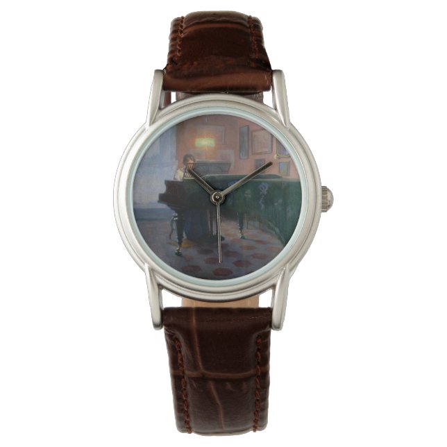 Der Pianist (Musikerin) Armbanduhr (Vorderseite)