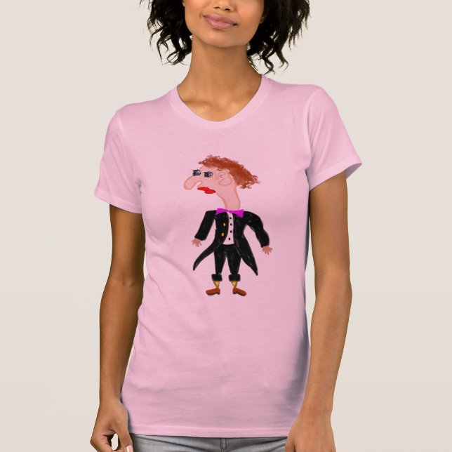 Der Pianist ohne Klavier T-Shirt (Vorderseite)