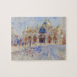 Der Piazza San Marco, Venedig, 1881 (Öl auf Puzzle