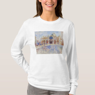 Der Piazza San Marco, Venedig, 1881 (Öl auf T-Shirt