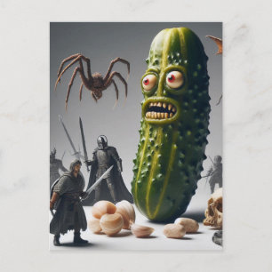 Der Pickle-Horror Postkarte