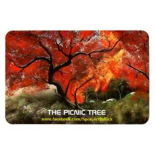 Der Picknick-Baum Magnet