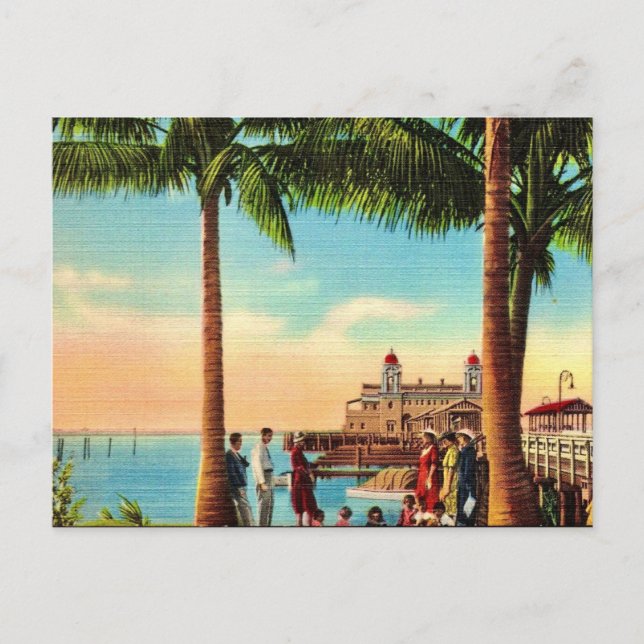 Der Pier Ft. Myers  Postkarte (Vorderseite)