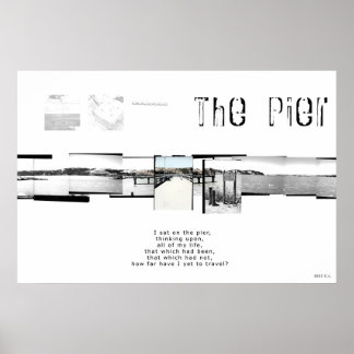 Der Pier. Poster