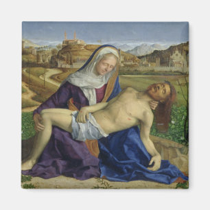 Der Pieta, c.1505 (Öl auf Platte) (Posten restor Magnet
