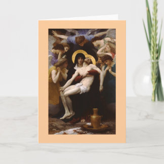 Der Pieta durch Bouguereau Karte
