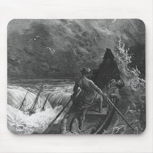 Der Pilot fällt in Ohnmacht Mousepad (Vorne)