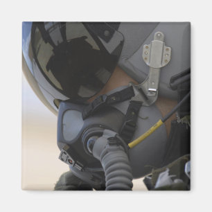 Der Pilot sitzt in seinem A-10-Thunderblitz II Magnet