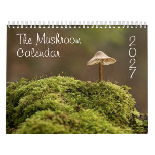 Der Pilzkalender für 2027 Schöne Fotos Kalender