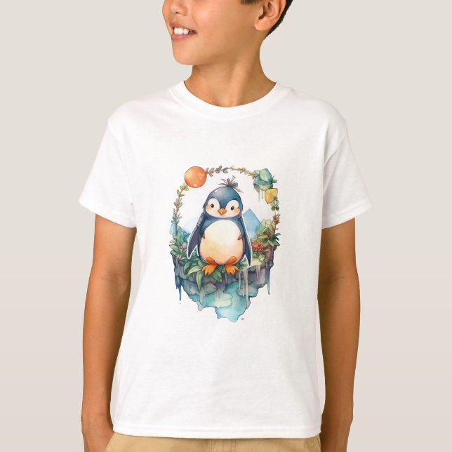 Der Pinguin auf Tour T-Shirt (Vorderseite)