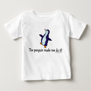 Der Pinguin hat mich dazu gebracht, es zu tun! Baby T-shirt