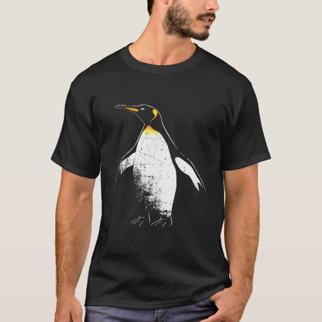 Der Pinguin wählt das Design der Naturschutzpoliti T-Shirt (Vorderseite)