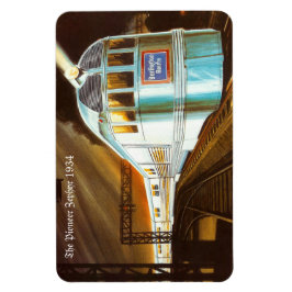 Der Pionier Zephyr 1934 Premium Flexi Magnet