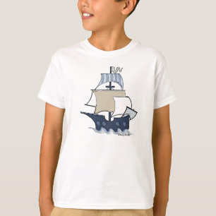 Der Piraten-Schiffs-T - Shirt der Kinder