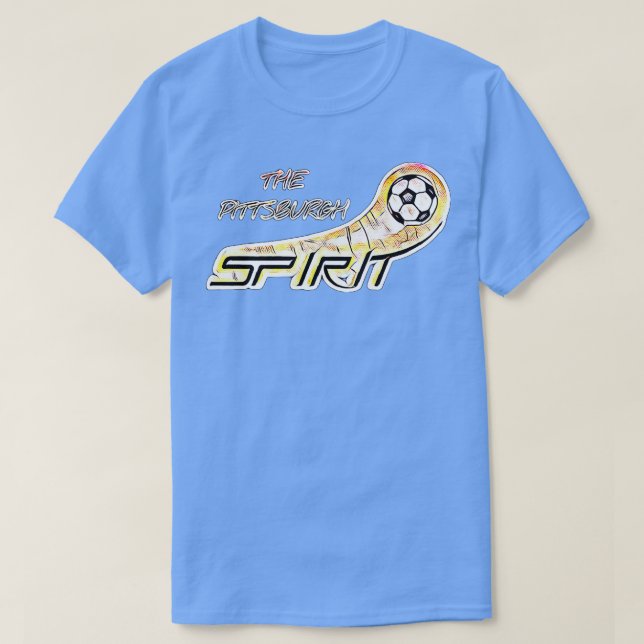 Der Pittsburgh Spirit Soccer T-Shirt (Design vorne)