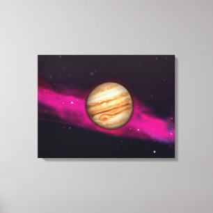 Der Planet Jupiter Leinwanddruck