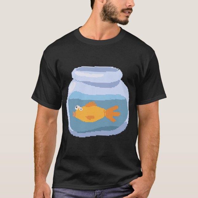 Der Planet Leben Goldfisch T-Shirt (Vorderseite)