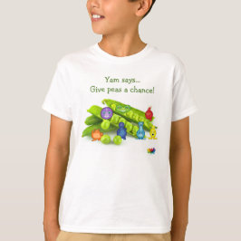 Der Planet Podz™ T - Shirt "Give Peas a Chance"