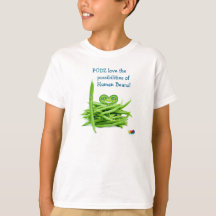 Der Planet Podz™ T - Shirt "Menschliche Bohnen"