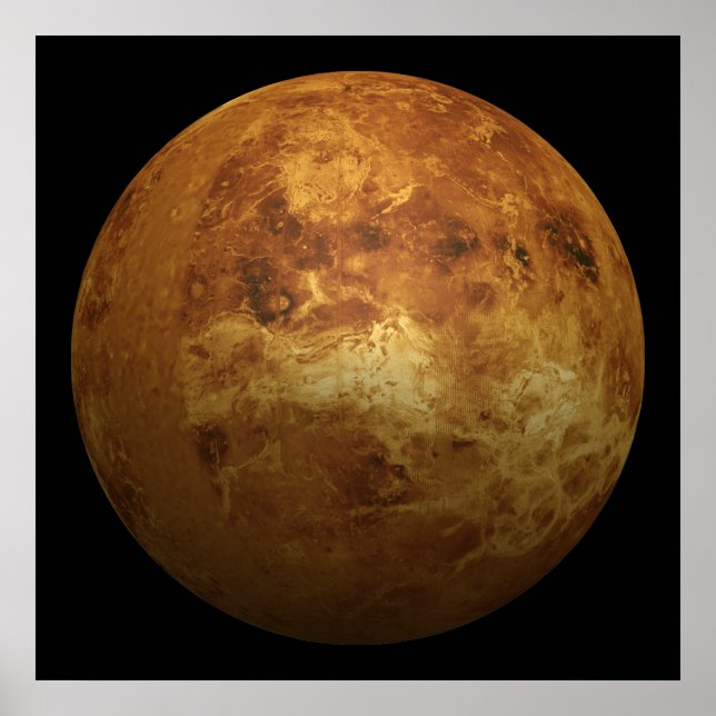 Der Planet Venus - 3D-Effekt Poster (Vorne)