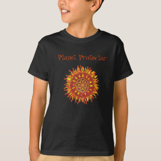 Der Planeten-Schutz-T-Shirt der Kinder T-Shirt