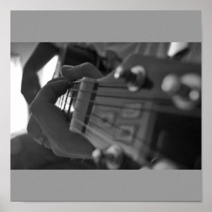 Der Platz, den ich will, um Schwarzweiss zu sein Poster