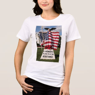 Der Platz einer Frau ist im T - Shirt der Widersta