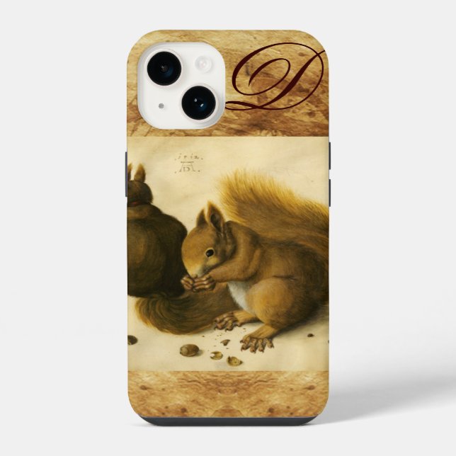 DER PLATZ MIT NUTS-MONOGRAMM iPhone HÜLLE (Rückseite)