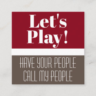 Der Playdate des Kindes Karte modern u. Spaß