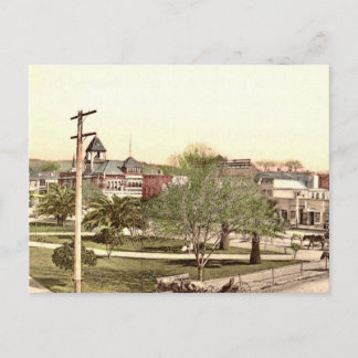 Der Plaza (Platz) in Healdsburg CA Postkarte