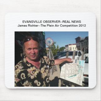 Der Plein-Luft Wettbewerb: Evansville 2012 Mousepad