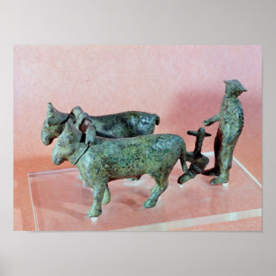 Der Ploughman von Arezzo Poster