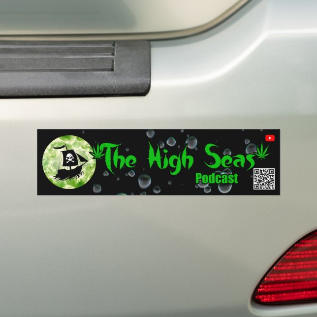 Der Podcast-Autoaufkleber der Hochsaison Autoaufkleber (Auf Auto)