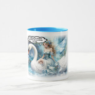 Der Poetische Schwan-Reiter-Mug Tasse