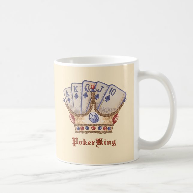 Der Poker King Kaffeetasse (Rechts)