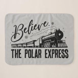 Der Polar Express - Glauben Vintage Grafik Sherpadecke