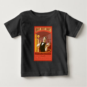 Der Polar Express Heiße Schokolade Vintage-Kunst Baby T-shirt