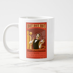 Der Polar Express Heiße Schokolade Vintage-Kunst Jumbo-Tasse