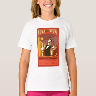 Der Polar Express Heiße Schokolade Vintage-Kunst T-Shirt