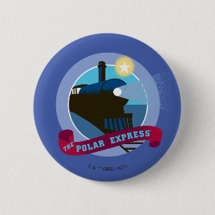 Der Polar Express Vintage-Zugabzeichen Button