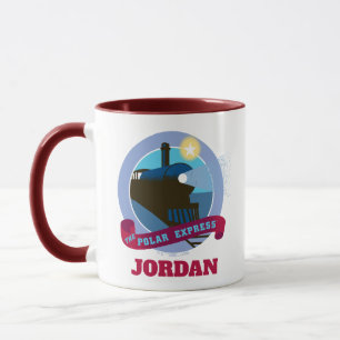 Der Polar Express Vintage-Zugabzeichen Tasse