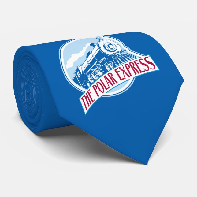 Der Polarexpress | ABZEICHEN Krawatte (Gerollt)