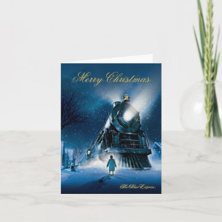 Der Polarexpress | Frohe Weihnachten Karte